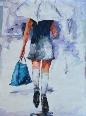 Walking Woman (ca. 96 cm x 125 cm)