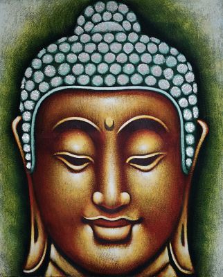 Buddha XXL II (106 cm x 126 cm)